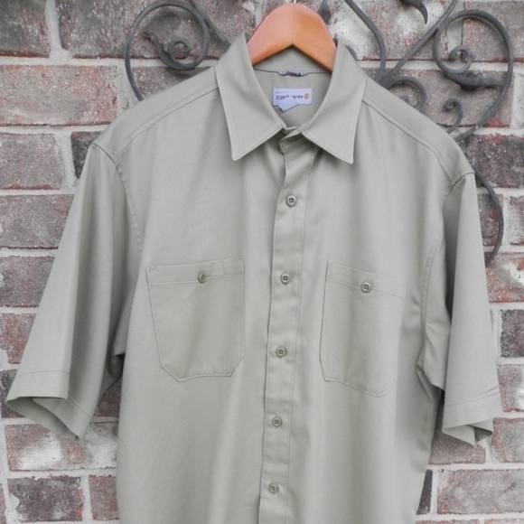 Carhartt Other - Carhartt Short Sleeve Twill Work Shirt Large